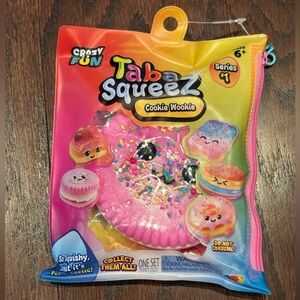 NEW Crazy Fun Taba Squeez Series 1 Cookie Wookie VIRAL Squishy fidget toy NEW